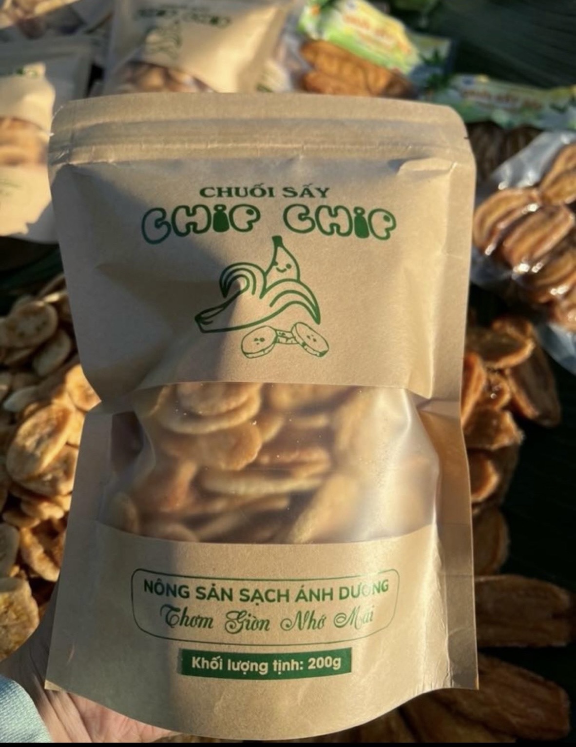 Chuối sấy Chíp Chíp